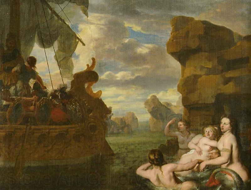 Gerard de Lairesse Odysseus und die Sirenen Spain oil painting art